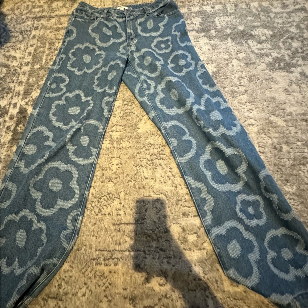 Printed jeans forever 29